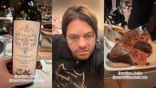 Filippo Champagne si concede della carne argentina nel miglior ristorante al mondo [upl. by Enneirdna763]