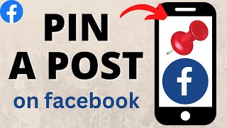 How to Pin a Post on Facebook  2023 [upl. by Barton94]