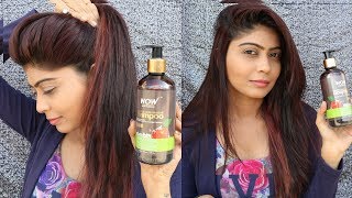 WOW Apple Cider Vinegar Shampoo Honest Review  Rinkal Soni [upl. by Publius844]