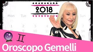 Oroscopo Gemelli 2018 [upl. by Netsirhc719]