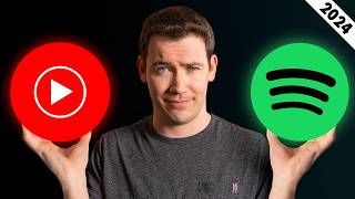 YouTube Music vs Spotify in 2024  Which is Better [upl. by Siryt]