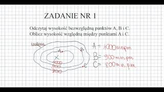 Wysokość względna i bezwględna [upl. by Nibbor]