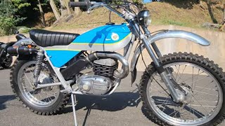 1973 Bultaco M99 Alpina 350 Pristine Classic 2 Stroke Enduro [upl. by Garges]