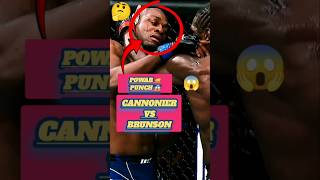 cannonier vs brunson ko  cannonier vs brunson knockout ufc shorts 😱🔥 [upl. by Sophia]