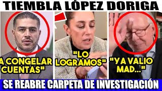 TIEMBLA EL INFELIZ REABREN CARPETA DE INVESTIGACION X EXTORSIÓN ¡PRESIDENTA CONFIRMA INFO [upl. by Clarance]