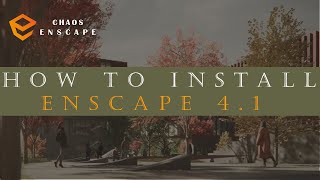 Enscape 41 HOW TO INSTALL ENSCAPE 41 FOR SKETCHUP [upl. by Lari]