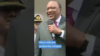 UHURU KENYATTA BEST MOMENTS IN PUBLIC [upl. by Nali]