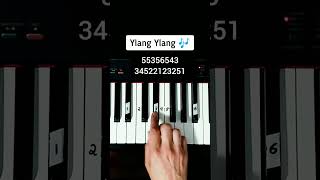 Ylang Ylang  FKJ piano tutorial [upl. by Suilmann]