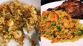 HOW TO MAKE A DELICIOUS CHINESE PRAWN FRIED RICE RECIPE [upl. by Almap14]