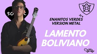 Enanitos Verdes  Lamento Boliviano metal cover JackHatterMR [upl. by Corneille]