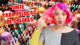 Revive tu peluca con fantásticos colores temporales [upl. by Britton]