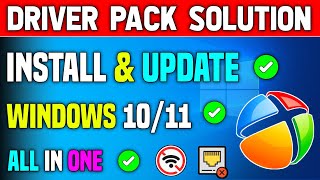 How to Install All in one DriverPack PCLaptop  DriverPack Solution 2024 💻Fix All Issue [upl. by Ainaled810]