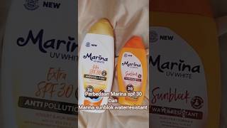 review Marina sunblock spf30 pa shortvideo [upl. by Kipper]