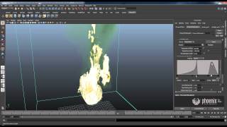 Phoenix for Maya  GPU Preview [upl. by Jemmy]