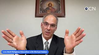 Live Adult Religious Education with Michael Haldas [upl. by Jareen662]