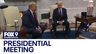 Donald Trump meets with Joe Biden at White House [upl. by Prunella242]