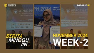 2024  Berita Minggu Ini  November  Week 2 [upl. by Kaehpos]