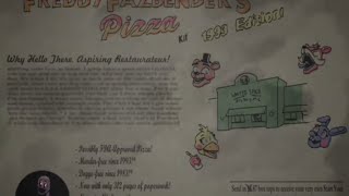 How to Start Your Own Freddy Fazbenders Pizza Kit 1993 Edition [upl. by Ressay]