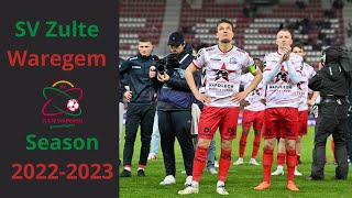 SV Zulte Waregem  Season 20222023 all matches amp goals [upl. by Paddie]