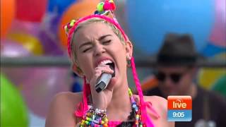 Miley Cyrus  The Scientist Live on Sunrise Coldplay cover [upl. by Saunders]