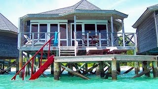 HD Tour of My Sangu Water Villa at Kuredu Island Resort in Maldives [upl. by Lenneuq]