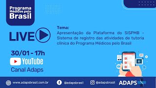 Live Apresentação da Plataforma do SISPMB [upl. by Nosdivad]