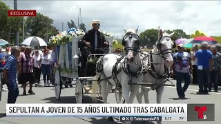 Se despiden de menor asesinado en medio de cabalgata en Yauco [upl. by Eeldarb]