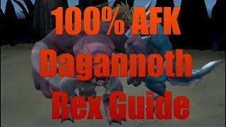 How To 100 Afk Dagannoth Rex Guide For MASSIVE BANK [upl. by Bergwall639]