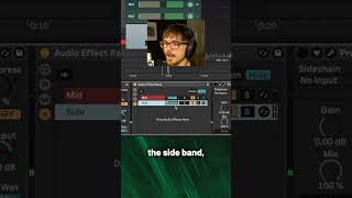 How to use Mid Side Processing in your Mix 🔊 modul8online ableton mixing sounddesign dubstep [upl. by Yrannav]
