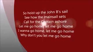 MV  THE BEACH BOYS  Sloop John B  Lyrics [upl. by Ackerley]