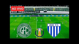 🔴 Guarani x Avaí ao vivo com som e imagens [upl. by Atteuqram212]