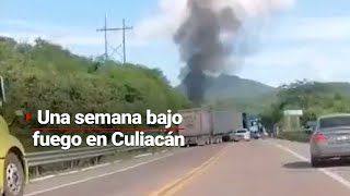 SINALOA SE VISTE DE SANGRE  Continúan intensos enfrentamientos entre civiles armados y militares [upl. by Elleirb840]