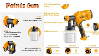 incco Paints spray machine gun review Productsort  Paints machine [upl. by Llewol608]