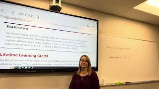 Income Tax Accounting Fall 2024 chapter 9 tax credits LO93 education credits [upl. by Husain944]