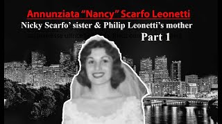 Nancy Scarfo Biography Part 1 I Phil Leonettis mom I Nicky Scarfos sister I Philly Crime Family [upl. by Iene]