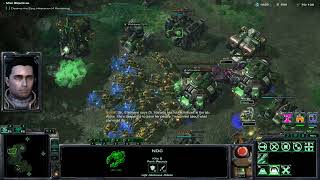 WOL Tunnels and Terran mission 19A Havens Fall techless [upl. by Ron]