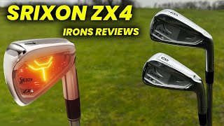 SRIXON ZX4 IRONS REVIEWS InDepth Review of Srixons GameImprovement Model [upl. by Grizelda]