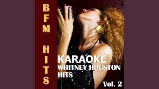 America the Beautiful Originally Performed by Whitney Houston Karaoke Version [upl. by Dedra795]