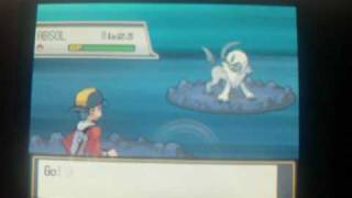 How to Catch Absol  Pokemon Heart Gold and Soul Silver [upl. by Ellary]