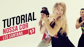 Fit Dance  Tutorial  Léo Santana  Nossa Cor [upl. by Neitsirk]