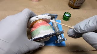 Relining a Denture Base [upl. by Yelsel]