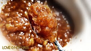 CROCK POT APPLE BUTTER  Recipe  Easy Cooking [upl. by Nesnah]