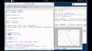 Matplotlib und Pylab  das Beispiel etwas aufgebessert [upl. by Adikam]