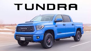 2019 Toyota Tundra TRD Pro Review  The Best AllAround Truck [upl. by Hopfinger584]