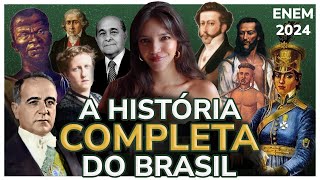 TODA A HISTÓRIA DO ENEM  REVISÃO Débora Aladim [upl. by Gerdeen]