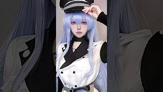 Esdeath Cosplay esdeath esdeathcosplay akamegakill fyp [upl. by Litha984]