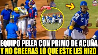 Este Equipo de Venezuela PELEA con Primo de RONALD ACUÑA JR Este ENFURECE y MIRA LO QUE LES HIZO [upl. by Lynea]