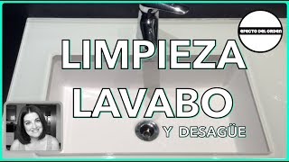 COMO LIMPIAR LAVABO Y DESATASCAR DESAGÜE  ECOLOGICO Y FACIL [upl. by Repard]