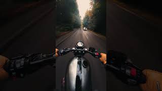 Triumph Bonneville Bobber POV [upl. by Dittman816]