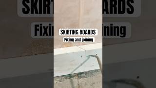 Fixing and joining skirting boards and architraves [upl. by Corso504]